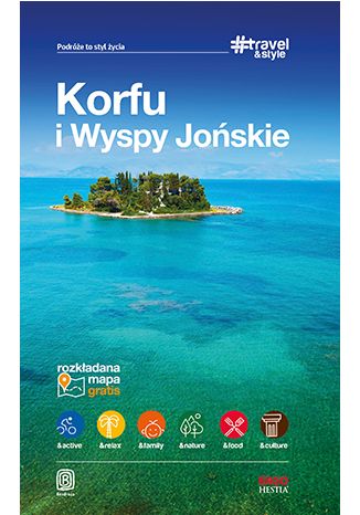 Okładka książki/ebooka Korfu i Wyspy Jońskie. #Travel&Style. Wydanie 1