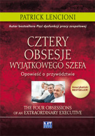 Okładka książki/ebooka Cztery obsesje wyjątkowego szefa