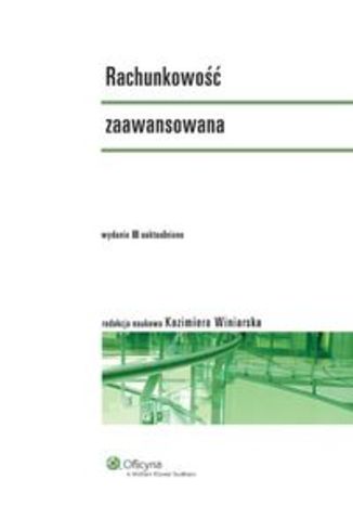 Okładka książki/ebooka Rachunkowość zaawansowana