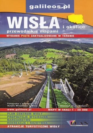 Okładka książki/ebooka Wisła i okolice Przewodnik z mapami