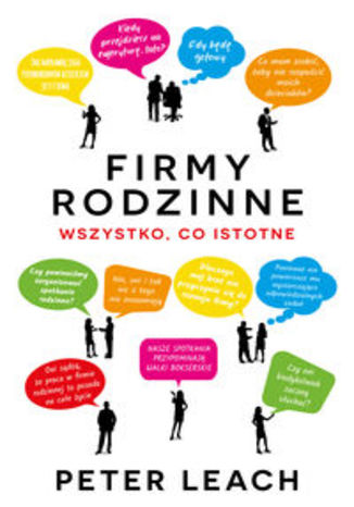Okładka książki/ebooka Firmy rodzinne. Wszystko, co istotne