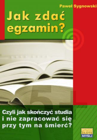 Okładka: Jak zdać egzamin?