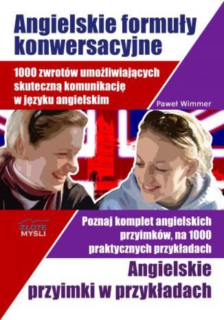Angielskie formuły konwersacyjne i Angielskie przyimki Paweł Wimmer - okładka książki