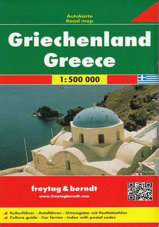 Grecja mapa 1:500 000 Freytag & Berndt