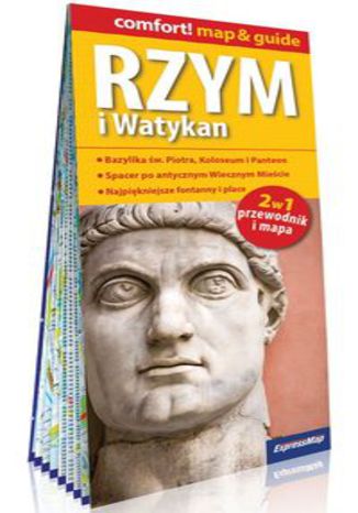 Okładka książki/ebooka Rzym i Watykan laminowany map&guide (2w1: przewodnik i mapa)