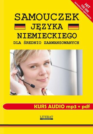 Okładka książki/ebooka Samouczek języka niemieckiego dla średnio zaawansowanych. Kurs audio mp3 +