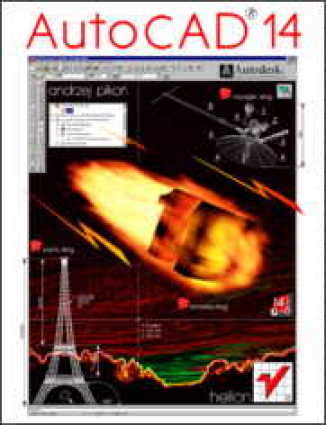 AutoCAD 14 dla Windows (twarda oprawa) Andrzej Pikoń - okładka książki