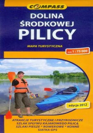 Okładka książki/ebooka Dolina środkowej Pilicy. Mapa turystyczna Compass 1:75 000