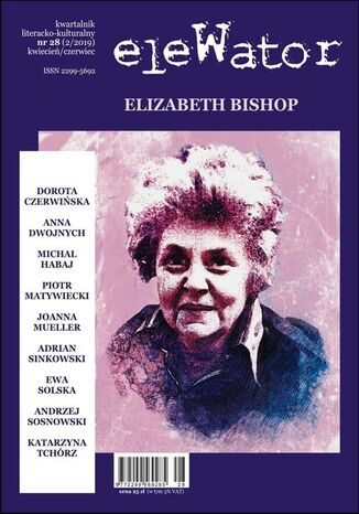 Okładka książki/ebooka eleWator 28 (2/2019) - Elizabeth Bishop