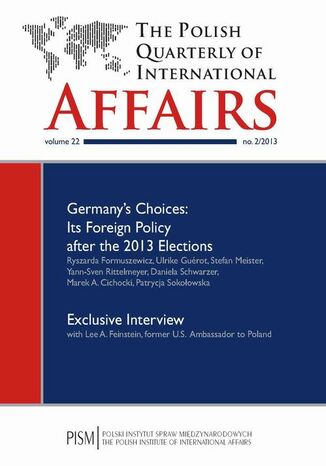 Okładka książki/ebooka The Polish Quarterly of International Affairs 2/2013