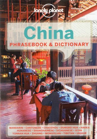 Okładka książki China Phrasebook (Chiny rozmówki). Rozmówki Lonely Planet