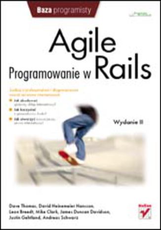 Okładka książki/ebooka Agile. Programowanie w Rails. Wydanie II