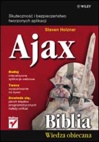 Ajax. Biblia Steve Holzner - okładka książki