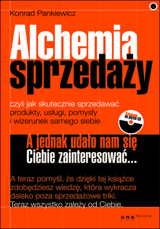 Alchemia sprzedaży, czyli jak skutecznie sprzedawać produkty, usługi, pomysły i wizerunek samego siebie Konrad Pankiewicz - okładka audiobooks CD