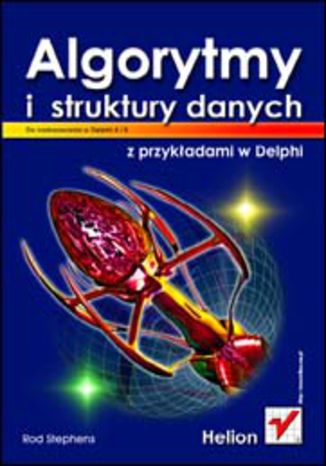 Okładka książki Algorytmy i struktury danych z przykładami w Delphi