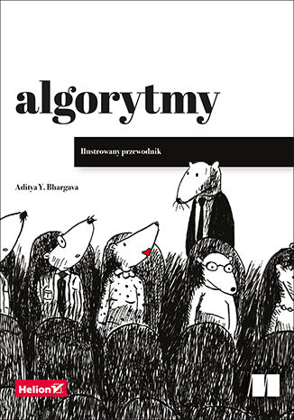 Algorytmy. Ilustrowany przewodnik Aditya Bhargava - okładka książki