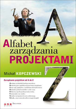 Alfabet zarządzania projektami Michał Kopczewski - okładka książki