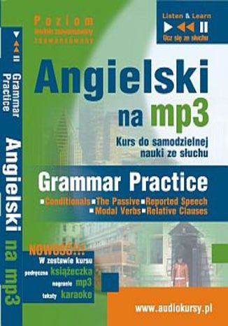 Okładka książki/ebooka Angielski na mp3 Grammar Practice