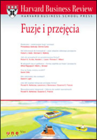 Okładka książki Harvard Business Review. Fuzje i przejęcia