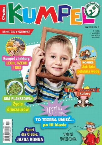 Okładka książki/ebooka Kumpel nr 17 (208). Pismo myślących dzieciaków i ich rodziców