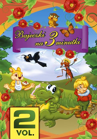 Okładka książki/ebooka Bajeczki na 3 minutki. Vol. 2