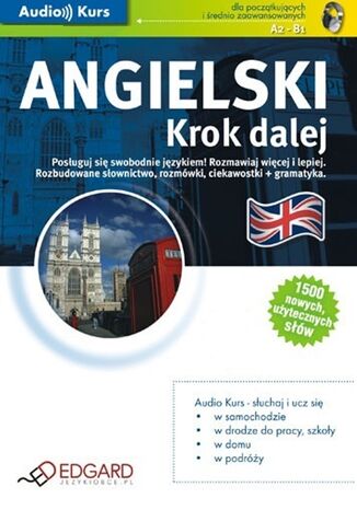Okładka książki/ebooka Angielski. Krok dalej