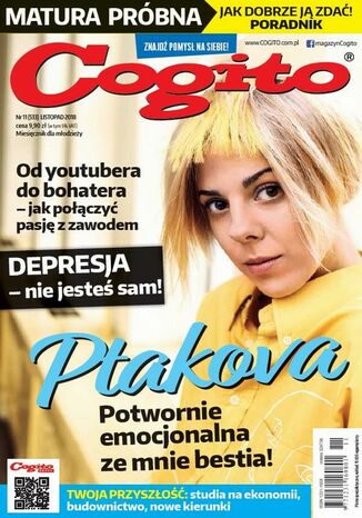 Okładka książki/ebooka Cogito nr 11- (533) Listopad 2018