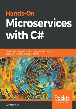 Okładka książki/ebooka Hands-On Microservices with C#