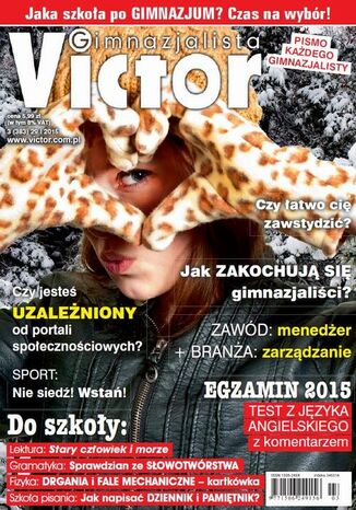 Okładka książki/ebooka Victor Gimnazjalista nr 3 (383)