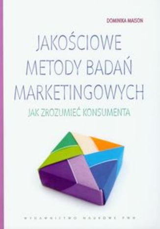 Okładka książki/ebooka Jakościowe metody badań marketingowych