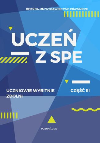 Okładka książki/ebooka Uczeń z SPE - Uczniowie wybitnie zdolni