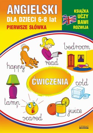 Okładka książki/ebooka Angielski dla dzieci 11. Pierwsze słówka. Ćwiczenia. 6-8 lat