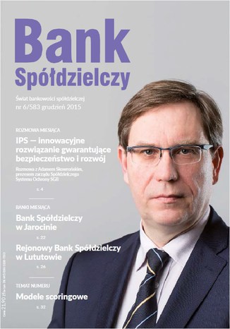Okładka książki/ebooka Bank Spółdzielczy nr 6/583, grudzień 2015