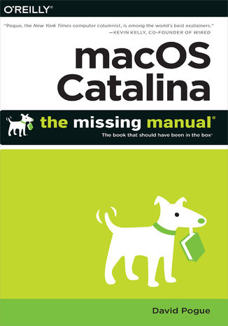 Okładka książki/ebooka macOS Catalina: The Missing Manual. The Book That Should Have Been in the Box