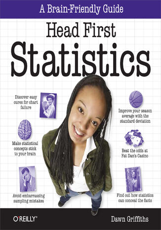 Okładka książki/ebooka Head First Statistics. A Brain-Friendly Guide