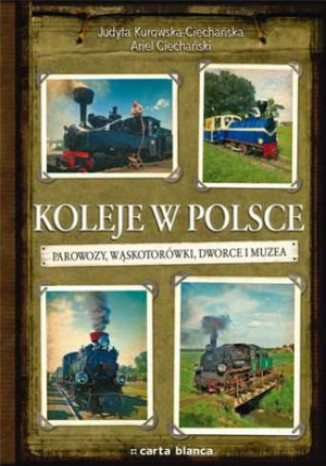Okładka książki Koleje w Polsce. Parowozy, wąskotorówki i muzea