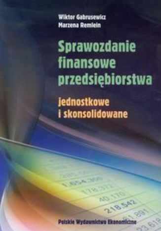 Okładka książki/ebooka Sprawozdanie finansowe przedsiębiorstwa