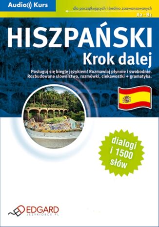 Okładka książki/ebooka Hiszpański. Krok dalej