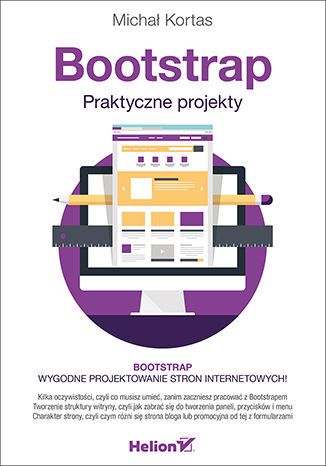 Okładka:Bootstrap. Praktyczne projekty 