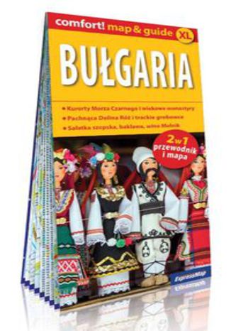 Okładka książki/ebooka Bułgaria comfort! map&guide XL. 2w1: przewodnik i mapa