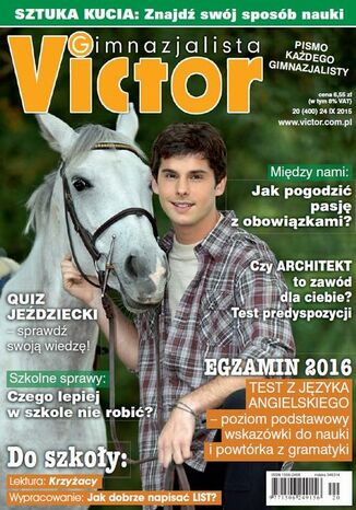 Okładka książki/ebooka Victor Gimnazjalista nr 20 (400)