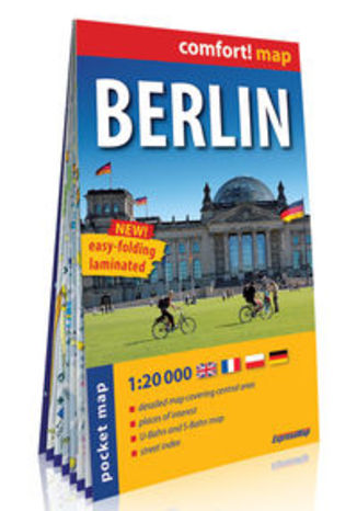 Okładka książki/ebooka Berlin kieszonkowy laminowany plan miasta 1:20 000