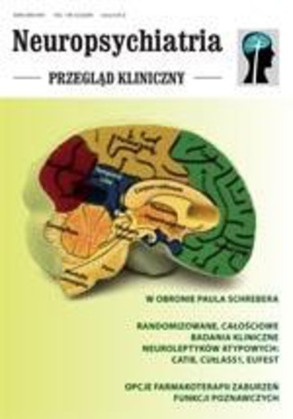 Okładka książki/ebooka Neuropsychiatria. Przegląd Kliniczny NR 3(3)/2009