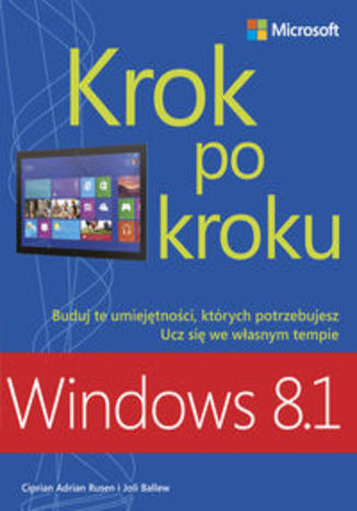 Okładka książki/ebooka Windows 8.1 Krok po kroku
