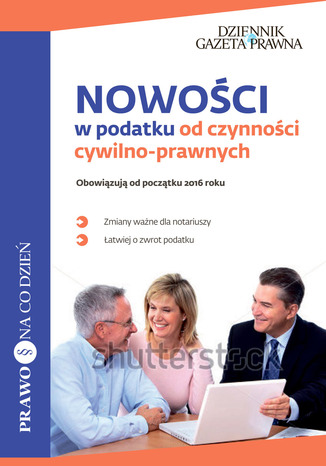 Okładka książki/ebooka Nowości w podatku od czynności cywilno-prawnych