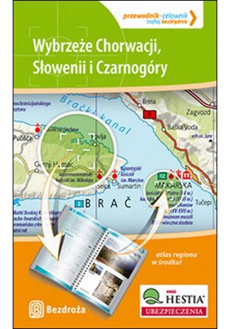 Okładka książki/ebooka Wybrzeże Chorwacji, Słowenii i Czarnogóry. Przewodnik - Celownik. Wydanie 1
