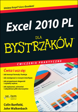 Excel 2010 PL. Ćwiczenia praktyczne dla bystrzaków Colin Banfield, John Walkenbach - okładka audiobooks CD