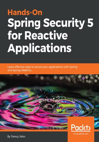 Okładka książki/ebooka Hands-On Spring Security 5 for Reactive Applications
