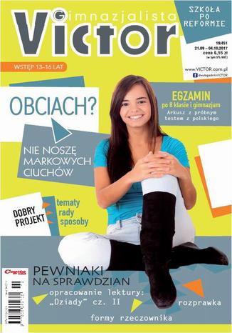 Okładka książki/ebooka Victor Gimnazjalista nr 19/451 21.09 04.10.2017