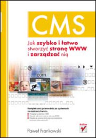 Okładka książki/ebooka CMS. Jak szybko i łatwo stworzyć stronę WWW i zarządzać nią